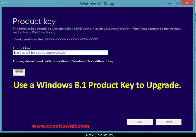 Window 8.1 Product Key generator