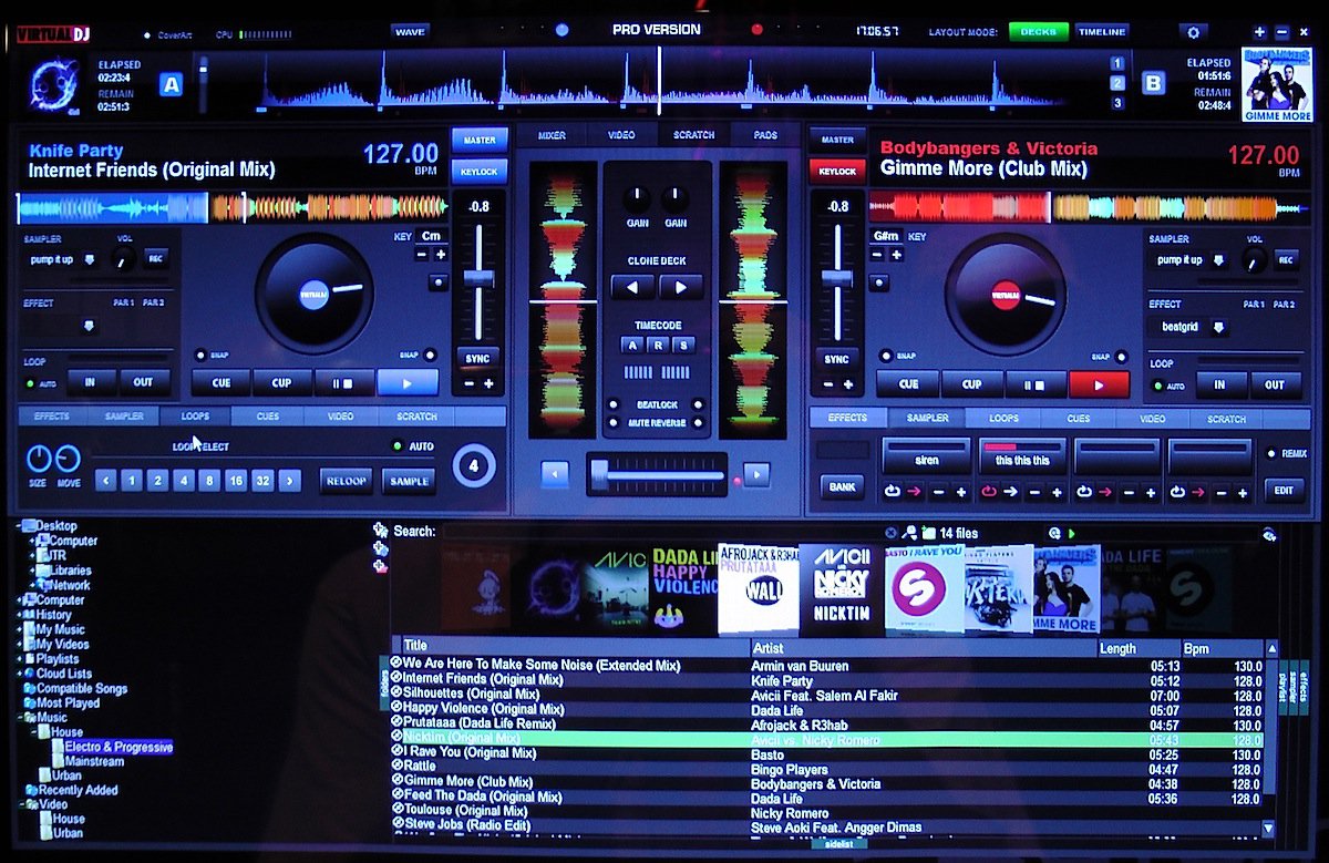 dj music mixer download