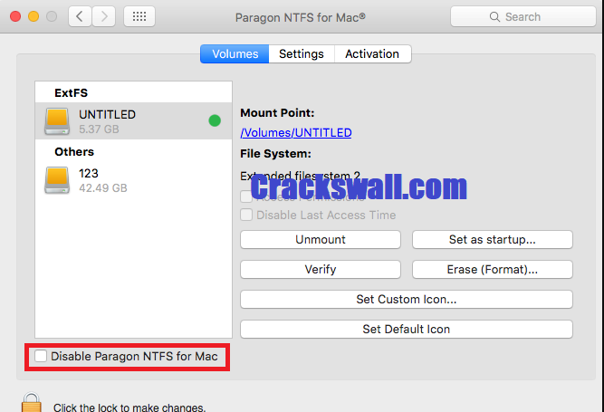 Crack di Paragon NTFS + Download gratuito della chiave seriale