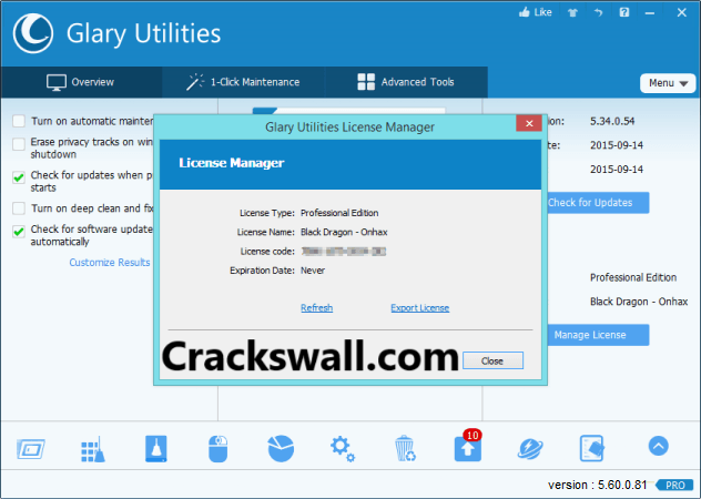 Glary Utilities Pro Crack